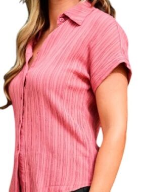 Christopher & Banks Pink Women's Blouse